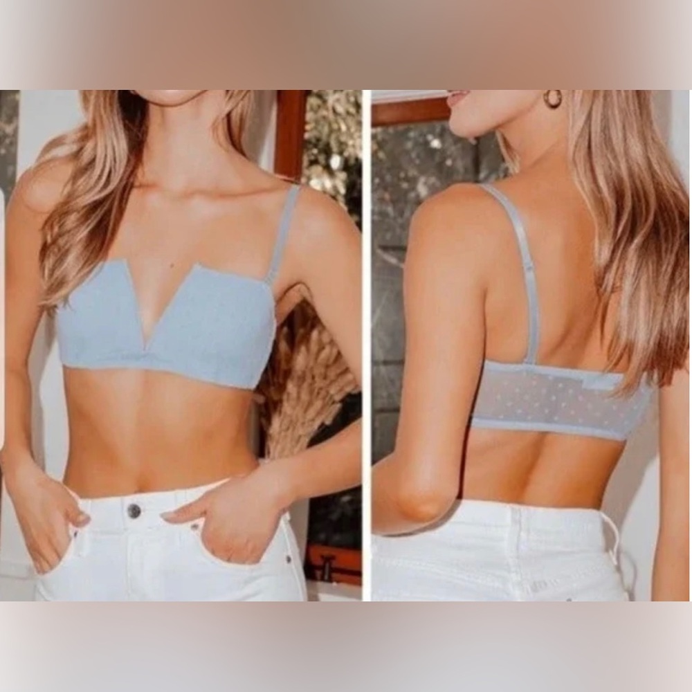 NWT Free People Sierra Bandeau, The Rain